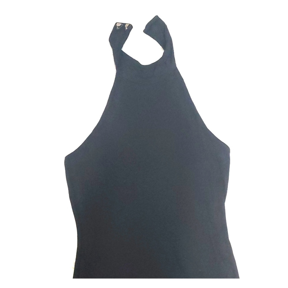Mahina halter slit back bodycon